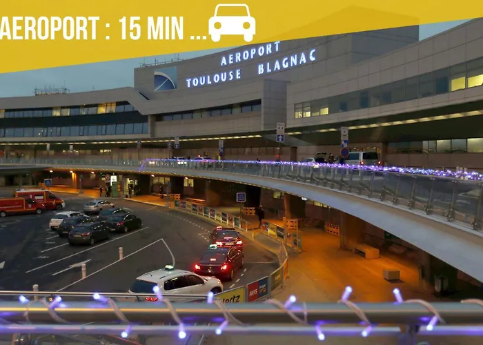 アパート T4 - 5min Airbus - 10min Aeroport - Parking *